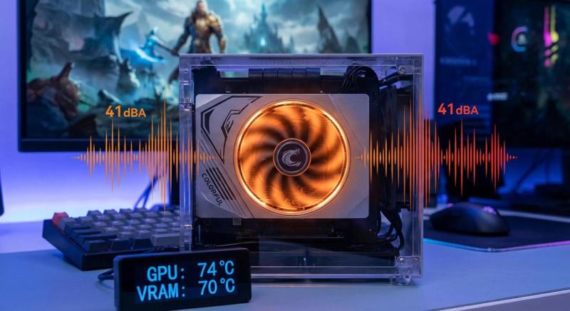 Colorful RTX 5070 Mini-ITX: коли розмір має значення, а тиша — ні