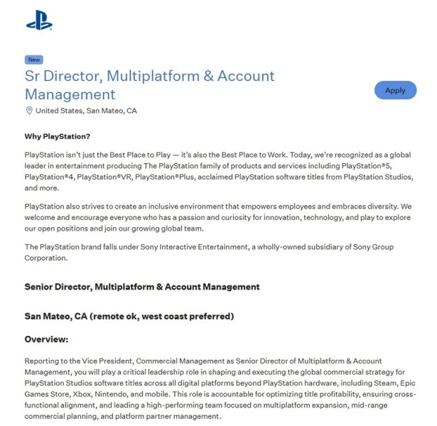 Чекаємо God of War на Xbox? Нова вакансія Sony вказала на розширення мультиплатформенної стратегії компанії