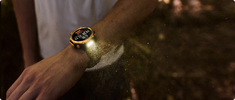 Amazfit T-Rex 3 Pro виходить на глобальний ринок: розумний годинник з LED-ліхтариком і автономністю до 25 днів