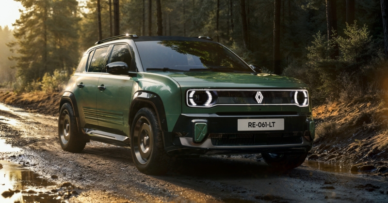 Renault показала позашляховий концепт R4 Savane з повним приводом і двома електромоторами