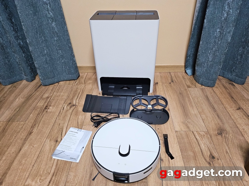 Детальний огляд робота-пилососа Samsung Jet Bot Combo AI з паровою дезінфекцією