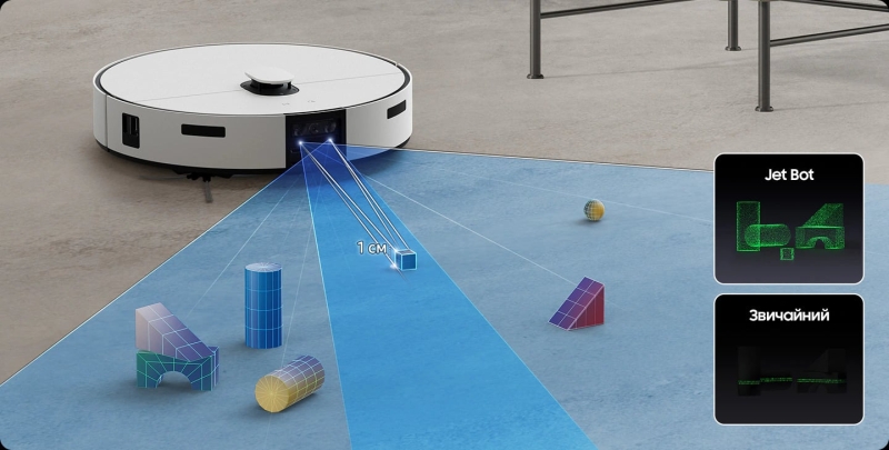 Детальний огляд робота-пилососа Samsung Jet Bot Combo AI з паровою дезінфекцією