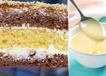 Королівський Сметанник із карамельними коржами: класичний рецепт з одним секретом