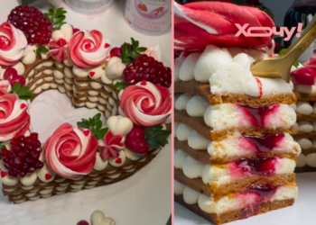 Роскошный подарок: как сделать “съедобную” валентинку, которую точно не забросят в ящик (ВИДЕО)