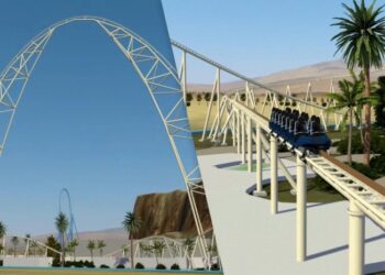 У Саудівській Аравії побудують найшвидші та найвищі американські гірки у світі