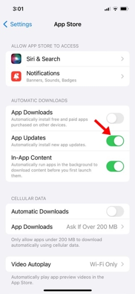 Не оновлюються додатки на iPhone &mdash; як виправити