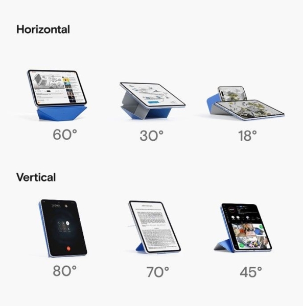 Орігамі XXI століття: презентовано Dynamic Folio - незвичайний чохол для iPad, який дає змогу встановлювати планшет більш ніж у двадцяти положеннях