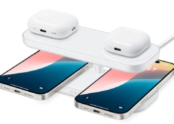 Apple випустила Quattro Wireless Charger Pro 4 – док-станцію для бездротової зарядки чотирьох гаджетів одночасно