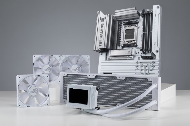 Asus представила TUF GAMING B850-BTF — першу материнську плату з прихованими з’єднаннями, роз’ємом GPU на 600 Вт та новим фіксатором PCIe