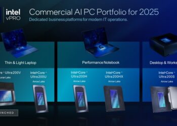 Intel анонсувала нові процесори vPro у комп’ютерах з ШІ ─ до 20 годин автономності