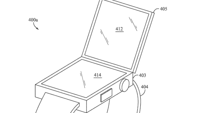 Забудьте iPhone, Apple патентує складаний годинник