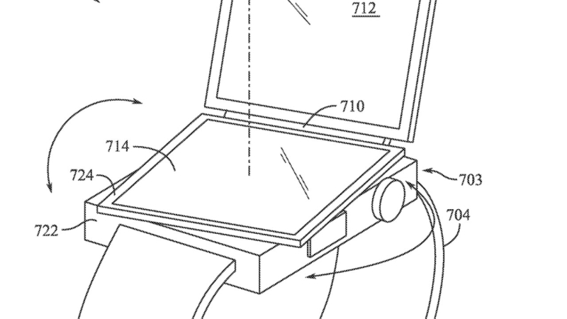 Забудьте iPhone, Apple патентує складаний годинник