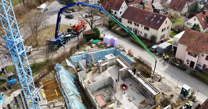 Volvo та Putzmeister представили на 100% електричний автобетононасос