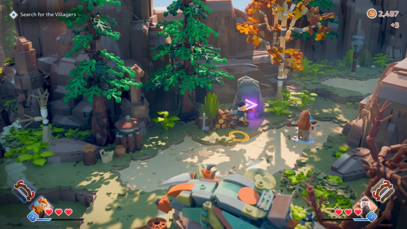 Стріляй-руйнуй-будуй: огляд розважальної кооперативної гри Lego Horizon Adventures