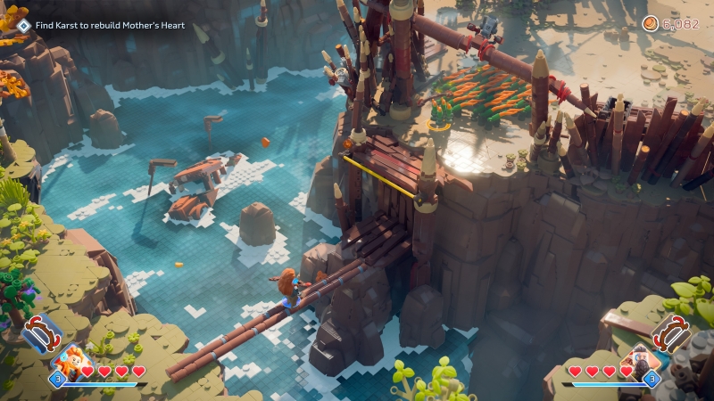 Стріляй-руйнуй-будуй: огляд розважальної кооперативної гри Lego Horizon Adventures