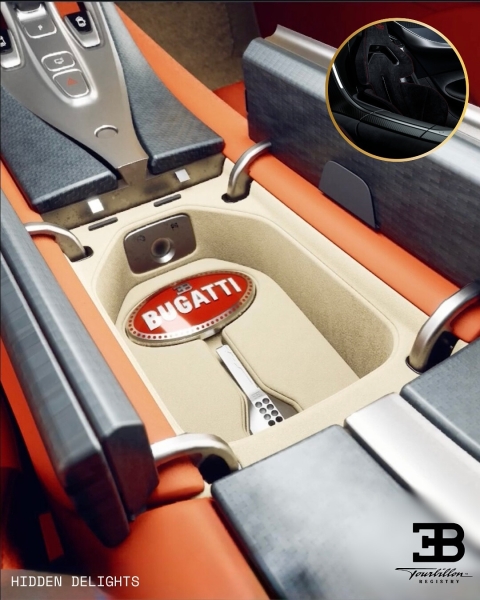Bugatti розповіла, де знаходиться секретний ключ швидкості гіперкара Tourbillon