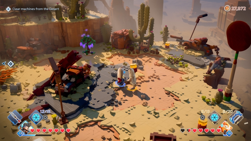 Стріляй-руйнуй-будуй: огляд розважальної кооперативної гри Lego Horizon Adventures