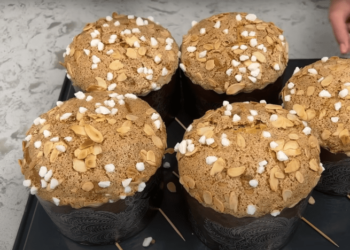 Аппетитные и ароматные панетоне своими руками: простой и понятный рецепт от Лизы Глинской (ВИДЕО)