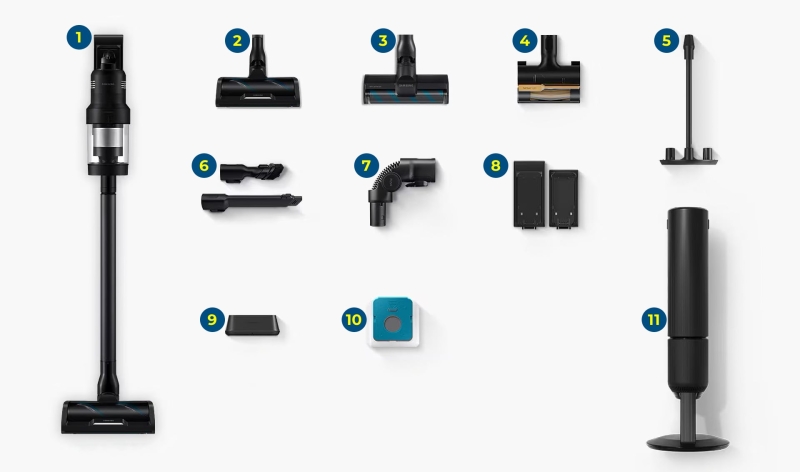 Потужність, помножена на штучний інтелект: огляд найтехнологічнішого бездротового пилососа Bespoke AI Jet Ultra