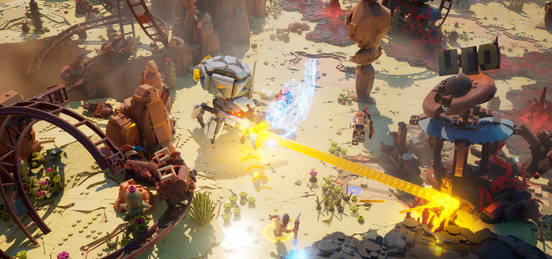 Стріляй-руйнуй-будуй: огляд розважальної кооперативної гри Lego Horizon Adventures