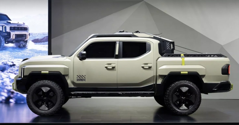 Kia Tasman Weekender: на "Seoul Motor Show 2025" представили агресивний концепт пікапа