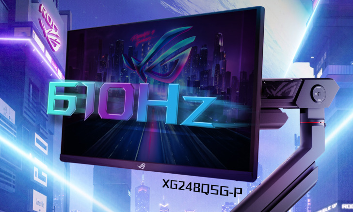 Asus представила монітори ROG Strix XG32UCG та XG248Q5G-P з частотою до 610 Гц та підтримкою FreeSync і G-Sync