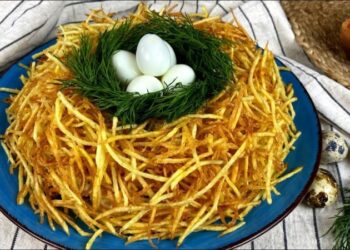 Як приготувати “Гніздо глухаря”: ідеальний салат на Великдень