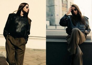 Як виглядає наймодніша шкіряна куртка на весну 2025: дружина Усика задає тренди
