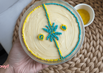 Как стильно поставить масло в пасхальную корзину: лайфхак с патриотической символикой (ВИДЕО)