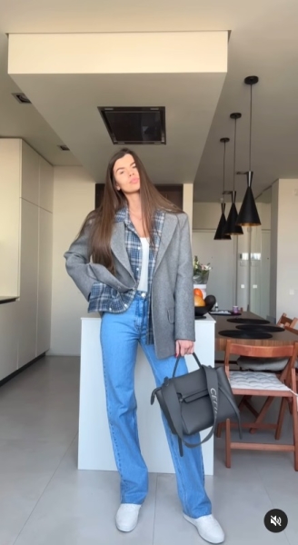 Модні джинси 2025: із чим носити джинси навесні, приклади образів