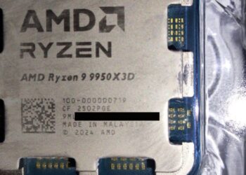 «Мор» процесорів AMD триває: понад 100 Ryzen 7 9800X3D та перший 9950X3D