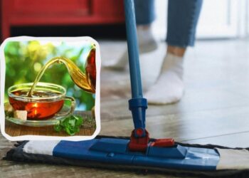 Навіщо підлогу миють чорним чаєм: ефект вражає, а хімія не потрібна