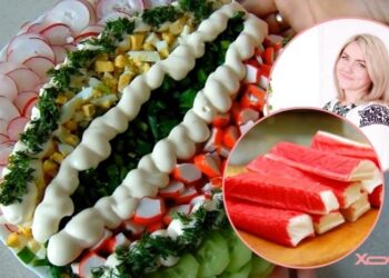 Никто не устоит: рецепт яркого и аппетитного крабового салата с редиской на Пасху 2025! (ВИДЕО)