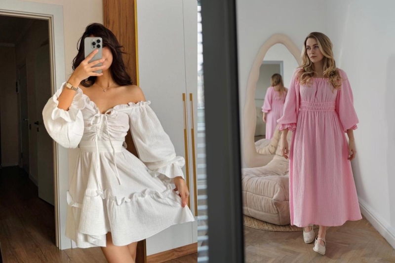 Підійдуть кожній: трендові сукні з 70-х на весну, які знову на піку популярності