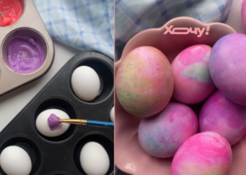 “Шипящие” пасхальные яйца: удивительный способ окрашивания яиц, от которого в восторге дети! (ВИДЕО)