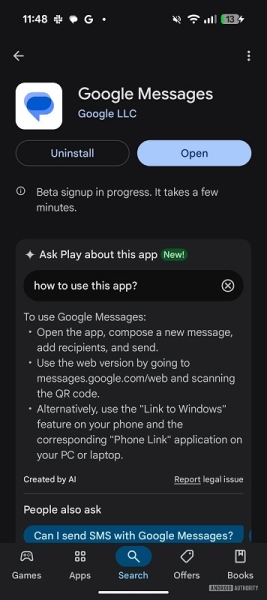 Нові можливості Gemini: чат-бот відповість на запитання і розповість про призначення та особливості додатків у Google Play