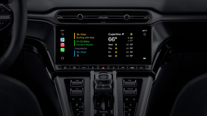 Apple представила нову систему CarPlay Ultra і першим її отримав Aston Martin