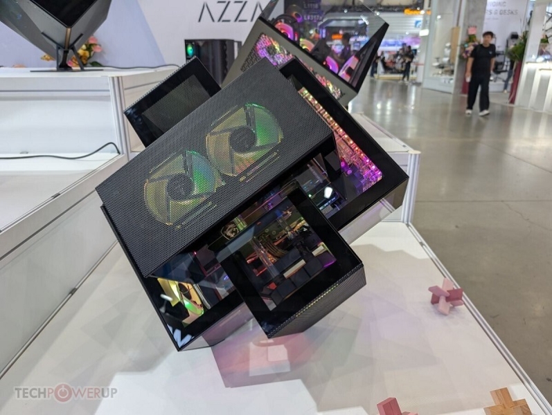 Непрактично, але красиво: компанія Azza представила Cube Case - корпус для PC нестандартної форми
