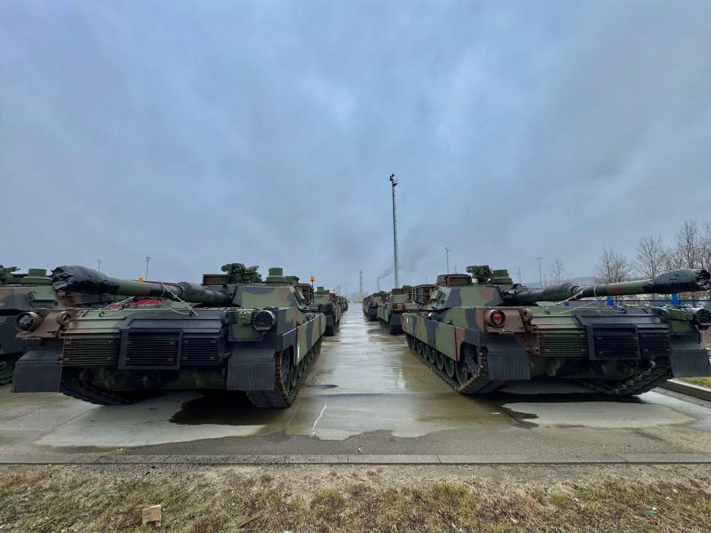 Польща отримала другу партію американських танків M1A2 SEPv3 Abrams