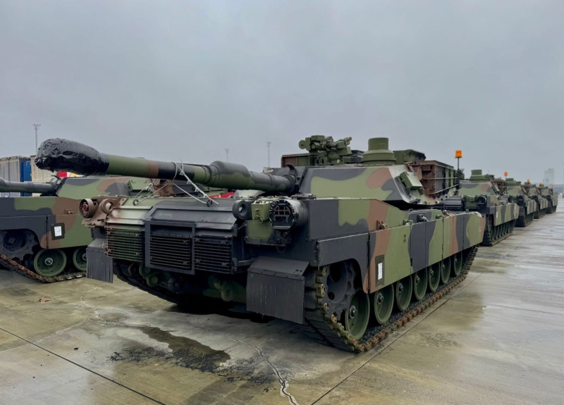 Польща отримала другу партію американських танків M1A2 SEPv3 Abrams