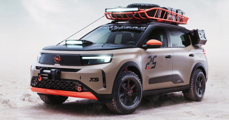 Opel Frontera Gravel: електромобіль для пригод покажуть відвідувачам XS Carnight Wörthersee