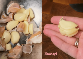 Два крутых лайфхака, которые помогут почистить гору чеснока за секунды: их используют в ресторанах (ВИДЕО)