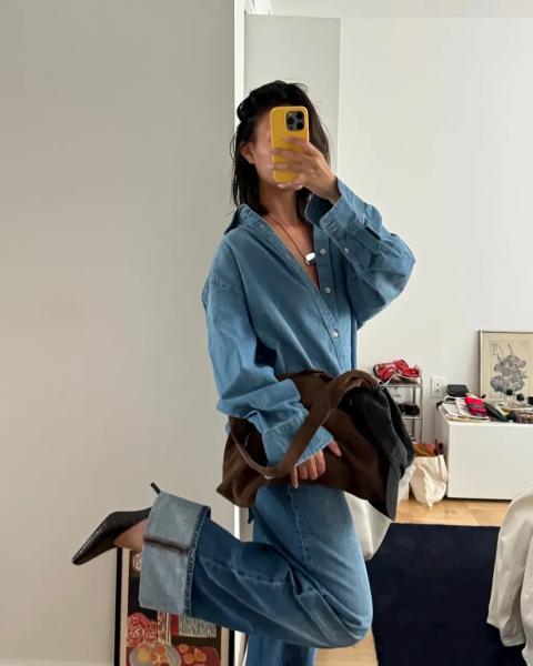 Як носити підкочені джинси: ідеї модних образів на літо