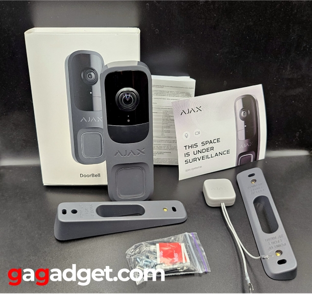 Огляд Ajax DoorBell: розумна IP-камера спостереження, що стала дверним дзвінком