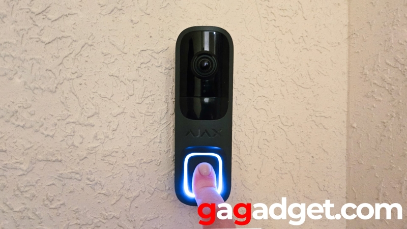 Огляд Ajax DoorBell: розумна IP-камера спостереження, що стала дверним дзвінком