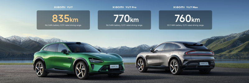 Дешевше за Tesla Model Y: Xiaomi YU7 надійшов у продаж у Китаї
