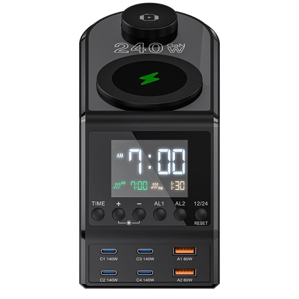 Усе й одразу: представлено універсальну зарядну станцію BW-FW10, яка може обслуговувати до восьми пристроїв одночасно