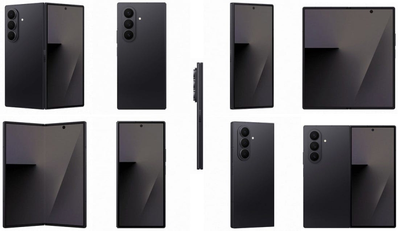 Samsung Galaxy Z Fold 7 в офіційній палітрі: майже без складки, але з помітною камерою