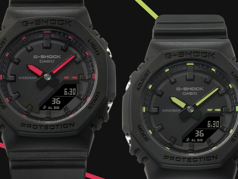 Ударостійкі та водонепроникні: Casio G-Shock GMA-P2100SA-1A1 і GMA-P2100SA-1A2 доступні в Європі
