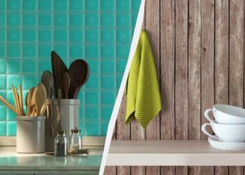 Як оновити стару плитку та “фартух” на кухні за копійки і без демонтажу: 2 лайфхаки